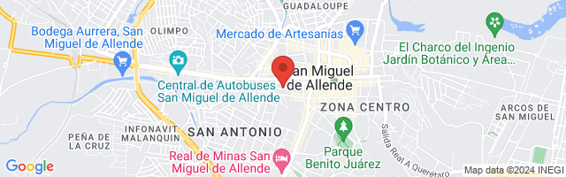 Property 3333 Map in San Miguel de Allende