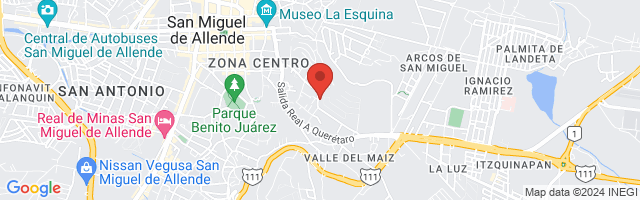 Property 3347 Map in San Miguel de Allende