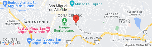 Property 3350 Map in San Miguel de Allende