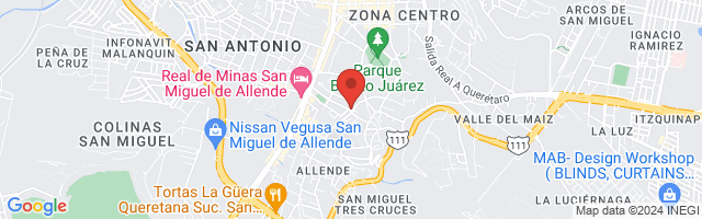 Property 3361 Map in San Miguel de Allende