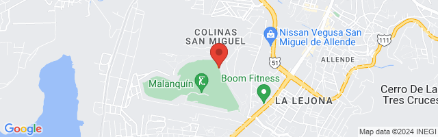 Property 3367 Map in San Miguel de Allende