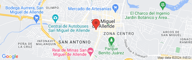 Property 3447 Map in San Miguel de Allende