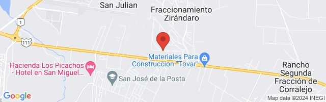 Property 3460 Map in San Miguel de Allende