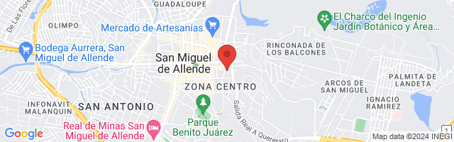 Property 3462 Map in San Miguel de Allende