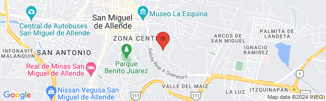 Property 3493 Map in San Miguel de Allende